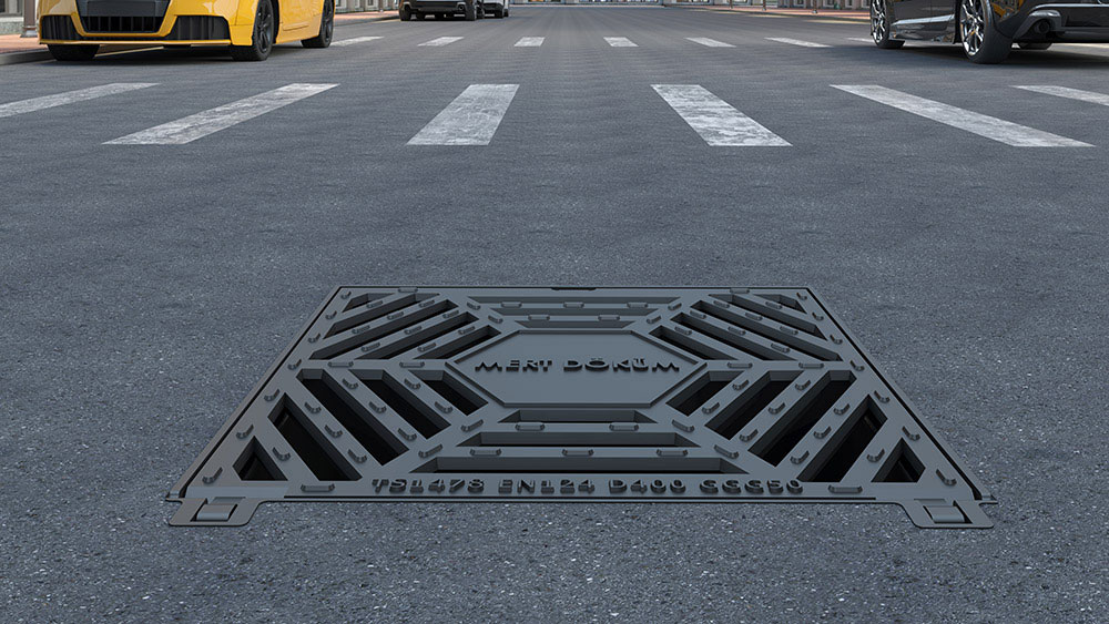 Grille en Fonte Ductile Mert Fonderie Maroc