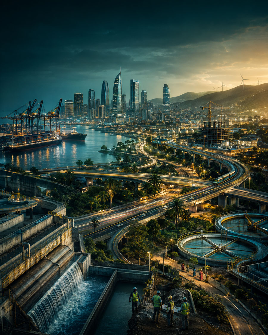 Infrastructure, mobilité, eau, industrie et développement en Afrique