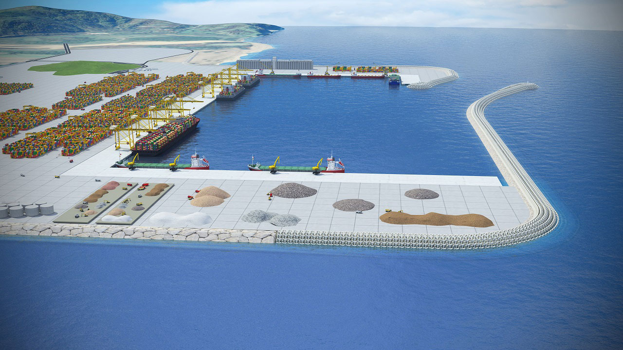 Mert Fonderie Projet de nouveau centre logistique du port d'Ilyos